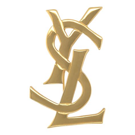 ysl transparent logo